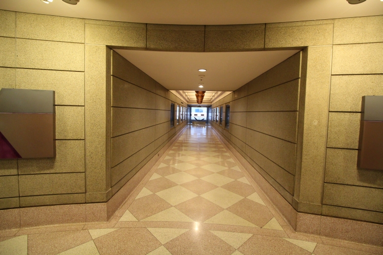 Multnomah County Justice Center Hallway