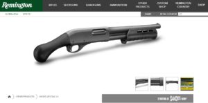 Remington 870 TAC-14 Illegal Oregon